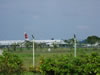 L'aereo che ci ha portato alle Maldive