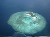 Un panorama mozzafiato dall'idrovolante su cosa sono le MALDIVE